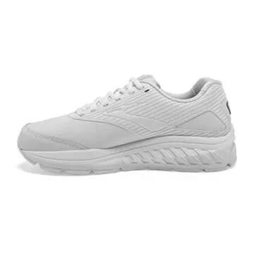 Brooks Women's Addiction Walker 2 Walking Shoe - White/White - 7.5 Medium
