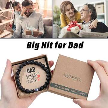 Unique Handmade Father's Day Bracelet for Dads