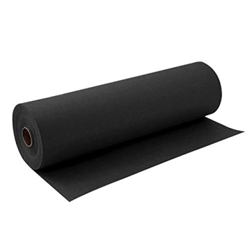 Durable 100 Feet Black Kraft Wrapping Paper - Eco-Friendly and Versatile
