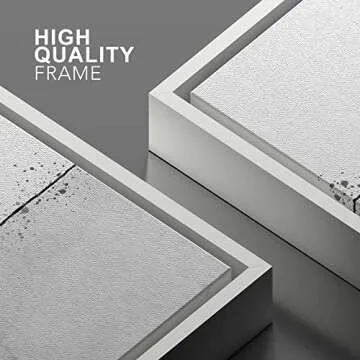 SIGNWIN Framed Canvas Print High Quality Modern Art