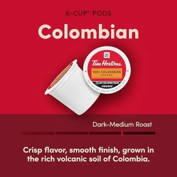 Tim Hortons Colombian Medium Dark Roast K-Cups 12ct