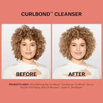 DevaCurl CurlBond Re-Coiling Mild Lather Cleanser, Cozy Getaway, 12 fl. oz.