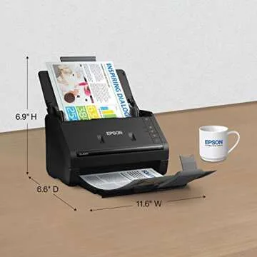 Epson Workforce ES-400 II Duplex Scanner for PC & Mac