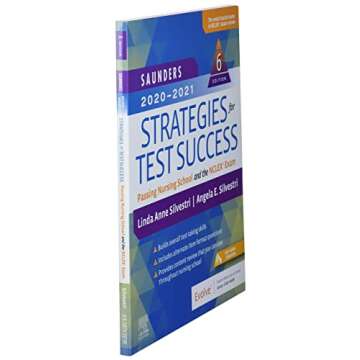 Saunders 2020-2021 Strategies for Test Success: Passing Nursing School and the NCLEX Exam (Paperback...