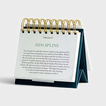 Focus: How One Word a Week Will Transform Your Life (An Inspirational DaySpring DayBrightener) – Perpetual Calendar