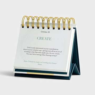 Focus: How One Word a Week Will Transform Your Life (An Inspirational DaySpring DayBrightener) – Perpetual Calendar