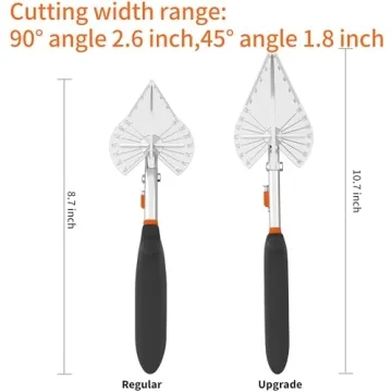 GARTOL Large Miter Shear for Easy Vinyl Wood Cutting