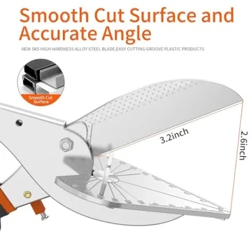 GARTOL Large Miter Shear for Easy Vinyl Wood Cutting