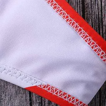 TSWRK Tie Knot Front American USA Flag Bikini Set Triangle Cheeky Bottom Two-Piece Bathing Suit