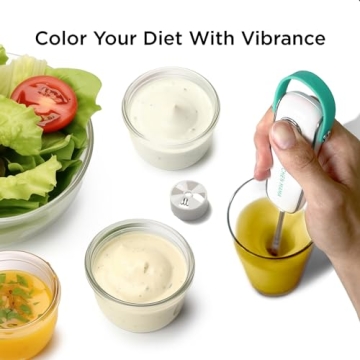 Handheld Electric Milk Frother for Coffee & Protein Drinks