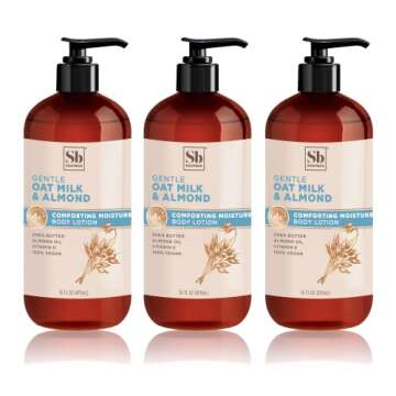 Soapbox Oat Milk & Chai Moisturizing Body Lotion with Shea Butter & Almond Oil | Paraben Free, Cruel...