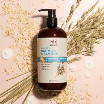Soapbox Oat Milk & Chai Moisturizing Body Lotion with Shea Butter & Almond Oil | Paraben Free, Cruelty Free, Vegan, Made in the USA (16oz, 3 Pack)