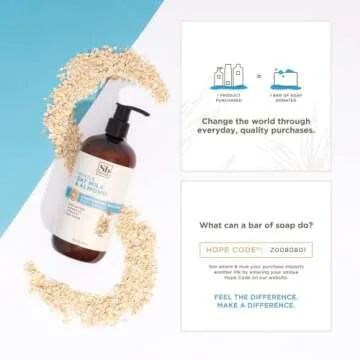 Soapbox Oat Milk & Chai Moisturizing Body Lotion with Shea Butter & Almond Oil | Paraben Free, Cruelty Free, Vegan, Made in the USA (16oz, 3 Pack)