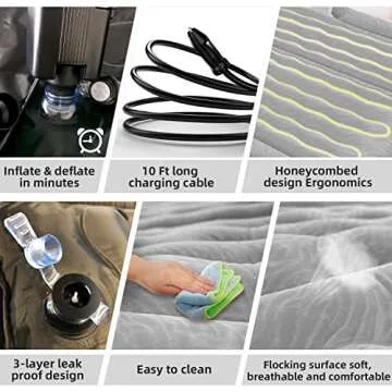 Umbrauto SUV Air Mattress - Comfortable Travel Solution