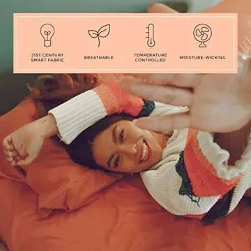 PeachSkinSheets Pumpkin Spice Set - Soft Cooling Sheets