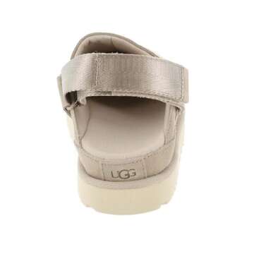 UGG Women's GOLDENSTAR Clog, Driftwood, 7.5