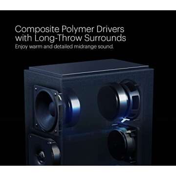 Definitive Technology Dymension Slim Tower Speaker