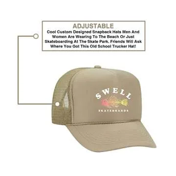 Swell Foam Trucker Hats for Men and Women - Stylish Fit