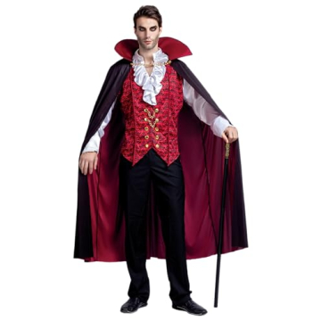 Spooktacular Creations Men's Medieval Vampire Costume