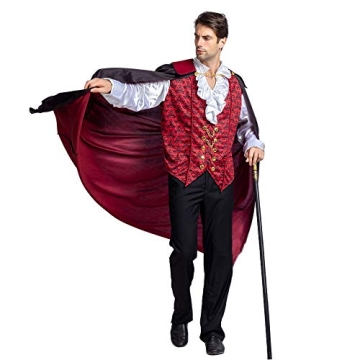 Spooktacular Creations Men's Medieval Vampire Costume
