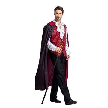 Spooktacular Creations Men's Medieval Vampire Costume