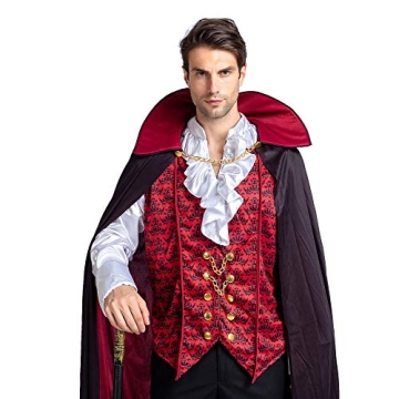 Spooktacular Creations Men's Medieval Vampire Costume