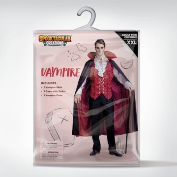Spooktacular Creations Men's Medieval Vampire Costume