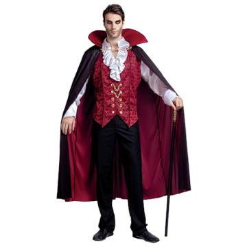 Spooktacular Creations Men's Medieval Vampire Costume