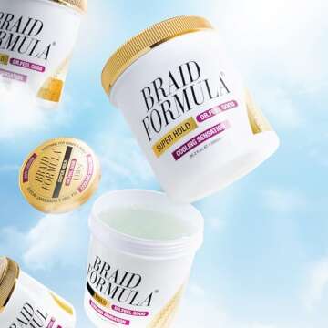 EBIN NEW YORK Braid Formula Dr. Feel Good Super Hold 11oz | Menthol Infused for Cooling Sensation | Smoothing, High Shine, Long-Lasting Hold | Perfect for Braids, Locs & Twists | No Residue