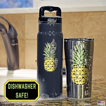 Pineapple Decals Stickers Set of 3 for Car & Laptop