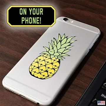 Pineapple Decals Stickers Set of 3 for Car & Laptop