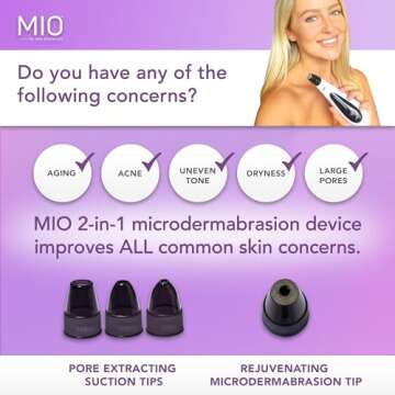 Spa Sciences MIO - Diamond Tip Microdermabrasion System for Clear Skin