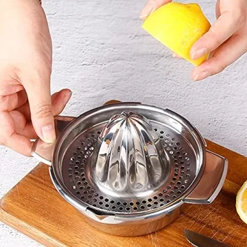 Stainless Steel Citrus Juicer for Easy Juice Extraction