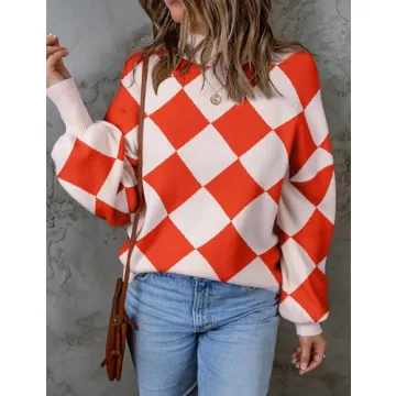 Stylish ZESICA Women's Turtleneck Sweater for Fall Fashion