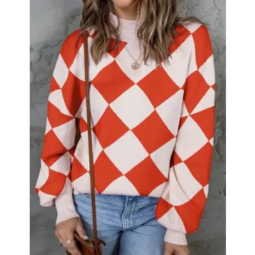 Stylish ZESICA Women's Turtleneck Sweater for Fall Fashion