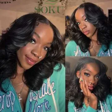SOKU 13X6 Body Wave Lace Front Wig - Stylish & Comfortable