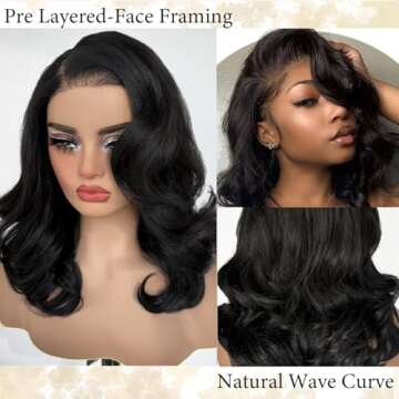 SOKU 13X6 Body Wave Lace Front Wig - Stylish & Comfortable