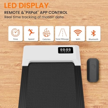 Walking Pad Under Desk Treadmill 2 in 1 for Home