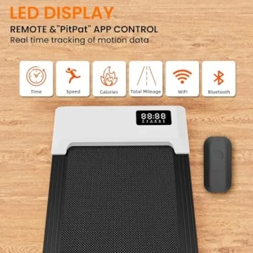 Walking Pad Under Desk Treadmill 2 in 1 for Home
