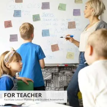 Aesthetic Boho Sticky Notes Set - 12 Pads 600 Sheets