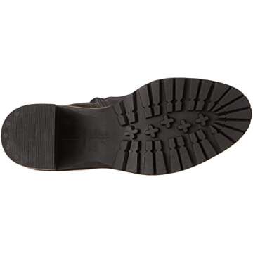 Dolce Vita Women's Corry Fashion Boot, Onyx Leather H2O, 8