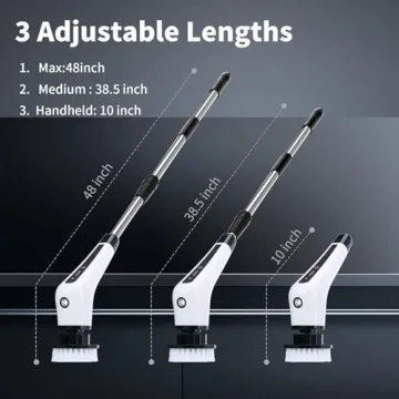 Lovawing Cordless Electric Scrubber - 2 Speed Cleaning Tool