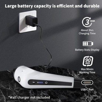 Lovawing Cordless Electric Scrubber - 2 Speed Cleaning Tool