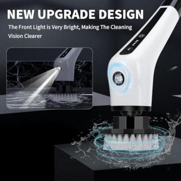 Lovawing Cordless Electric Scrubber - 2 Speed Cleaning Tool