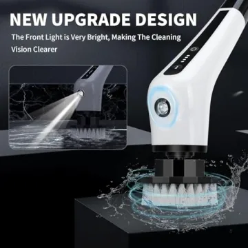 Lovawing Cordless Electric Scrubber - 2 Speed Cleaning Tool