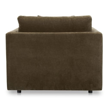 Eco-friendly Moe's Home Bryn Chaise Heritage Cedar Green