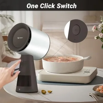 AMZCHEF Portable Range Hood with Exhaust Fan