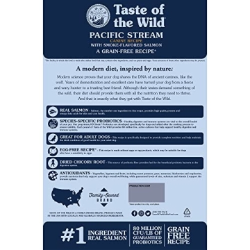 Taste of the Wild Pacific Stream Salmon Dog Food 28lb