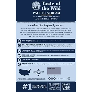 Taste of the Wild Pacific Stream Salmon Dog Food 28lb