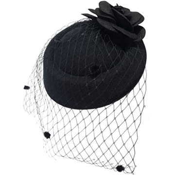 Ro Rox Fascinator Hat - Vintage Wedding, Tea Party & Church Use